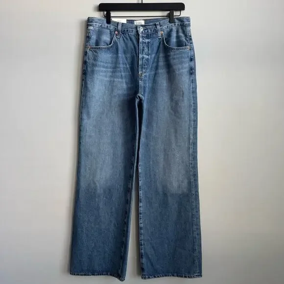 NEW Citizens of Humanity Annina Trouser Jeans in Pinnacle Wash Size 30 - Picture 4 of 16